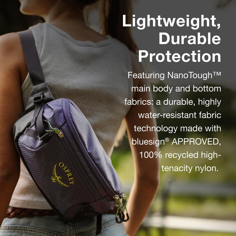 Osprey Transporter Commuter Waist Pack, Raven Black