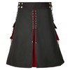 Usthirit Kilt for Men Scottish Traditional Modern Men's kilt (Z3711RD,