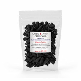 1'' Mango Butter Incense Charcoal Cones (Approx. 85-100)