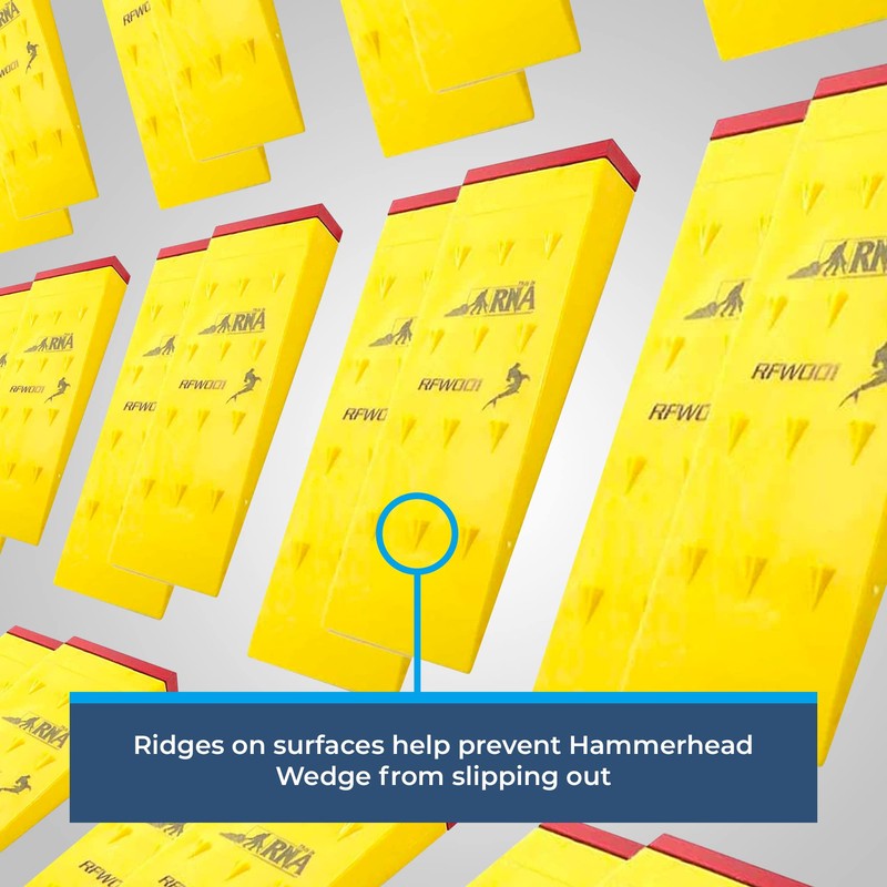 RNA Hammerhead Felling Wedge Kit - 4-Piece Combo Pack 7.5"