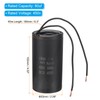 PATIKIL 80uf CBB60 Run Capacitor, AC 450V 2 Wires 50/60Hz