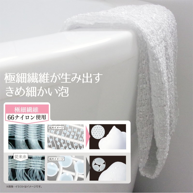 OHE Body Towel, Normal, Gray, Approx. Width 11.0 x Length