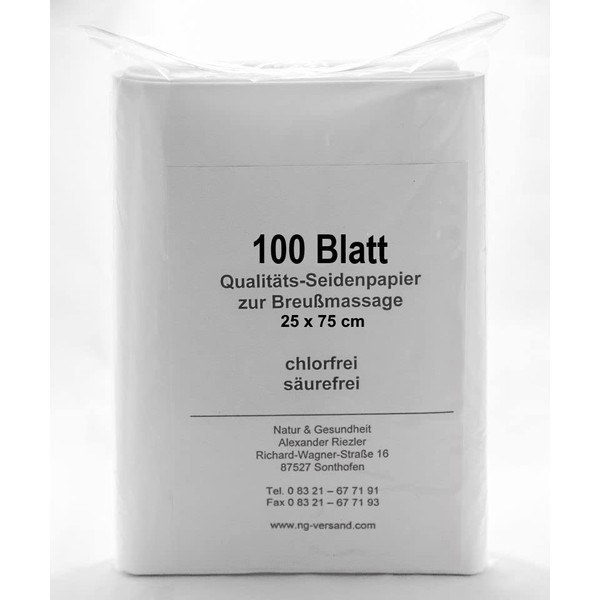 Tissue Paper Thorn Breuß Massage (100 Sheets)