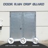 Hicarer 1 Pcs 40 Inch Door Rain Drip Cap Guard