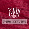 Punky Vermillion Red Semi Permanent Conditioning Hair Color, Vegan, PPD