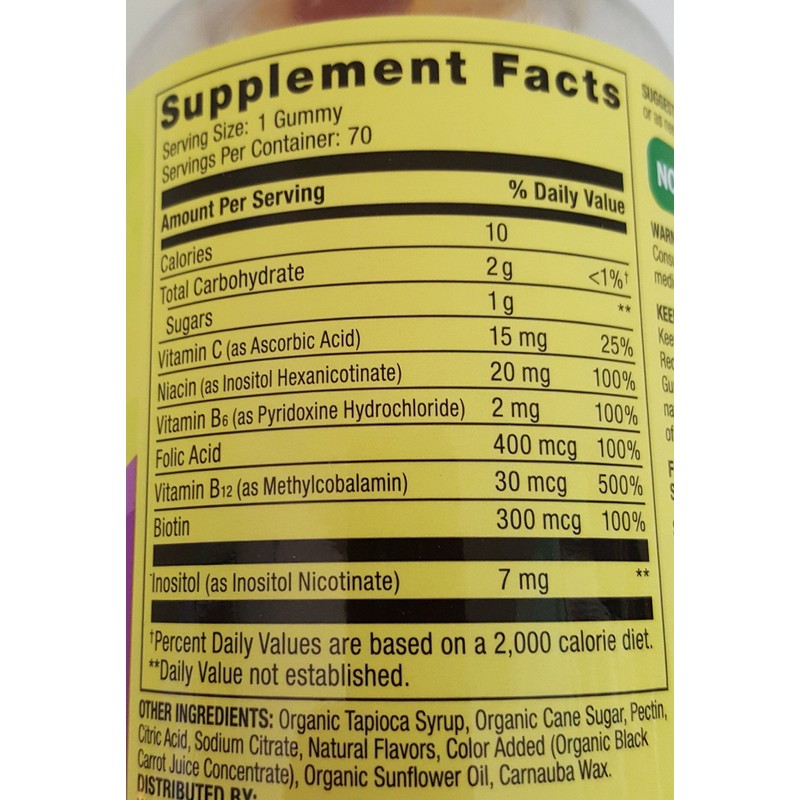 Spring Valley B Complex Supplement Energy Metabolism Support, 70 Vegetarian