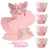 50 Pcs Butterfly Laser Cut Favor Boxes DIY Wedding Birthday