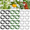 JarThenaAMCS 300Pcs Plant Support Clips Reusable Garden Trellis Clips Plastic
