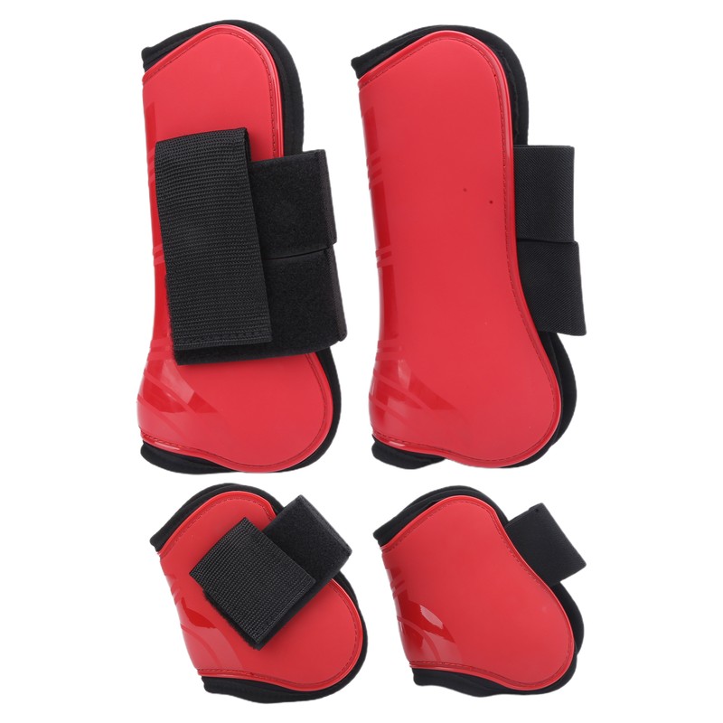 Horse Tendon Boots Thicken PU Shell Protection Horse Boots Horse