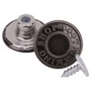 Trimming Shop Jeans Button Hammer on 20mm Brass Tack Fasteners