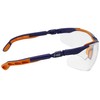 Uvex 9160065 Protection Glasses, i-vo, Clear, Blue/Orange