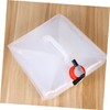Sosoport 15l Camping Portable Water Bucket Collapsible and Lightweight Spigot
