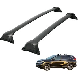 Generic Roof Rack Cross Bar for 2017-2022 Honda CR-V CRV Roof Rail Top Rail Pair Set (Need Factory Side Rails) 2Pcs, Black