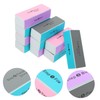 BIUDECO 3sets Nail Manicure Tool 4-sided Nail Buffer Block Sanding