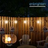 Enbrighten Globe Outdoor String Lights, 44ft, 12 Large 4in Round