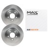 Max Advanced Brakes Rear Brake Rotors for 1999-2021 Chevy Express