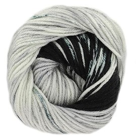 King Cole Fjord DK Knitting Wool Acrylic Self Pattern Fairisle Yarn 1 x 100g (Lista - 4924)