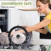 Universal Lid for Pots, Pans and Skillets, Tempered Glass Lid