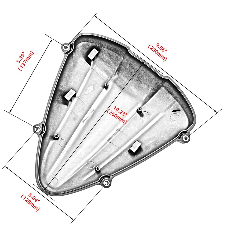 FENGREN Motorcycle Air Intake Filter Cleaner Cover For Yamaha Stryker