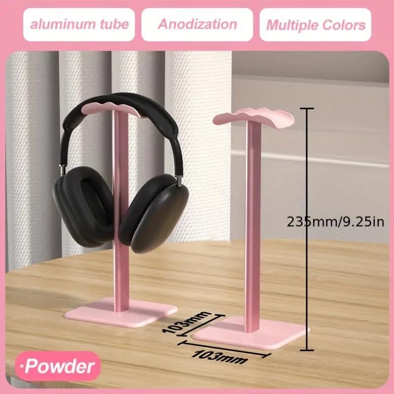 Desktop Metal Headphone Holder, 1 Count Multifunctional Mobile Phone Desktop