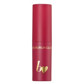 b idol Chururun Gloss 03 Dinner Cherry, 0.1 oz (2.5 g), Lip Gloss, Skin Care, Plump, Shiny, Moisturizing, Beauty Ingredient