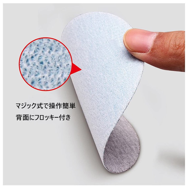 Diameter 5.9 inches (150 mm) Diameter White Sandpaper Round Sandpaper