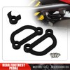MFGZD Motorcyle Rear Footrest Passenger Foot Peg Blanking Plate Compatible
