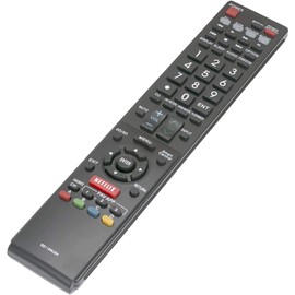 Replacement Remote for All Sharp TVs, LCD, Smart TV, Aquos TV, LED, 4K TVs.