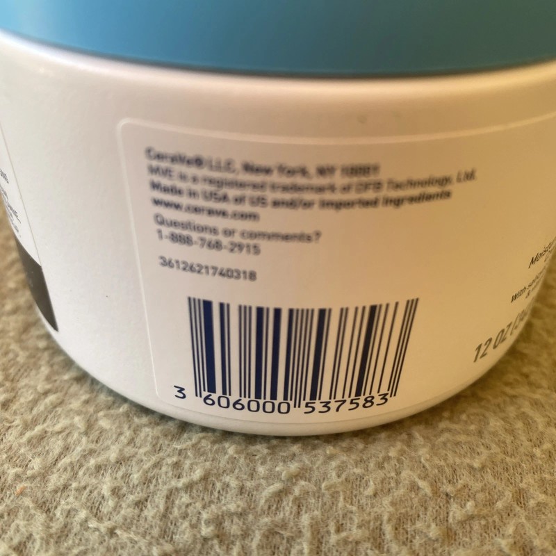 Cerave SA Body Cream for Rough and Bumpy Skin 12oz