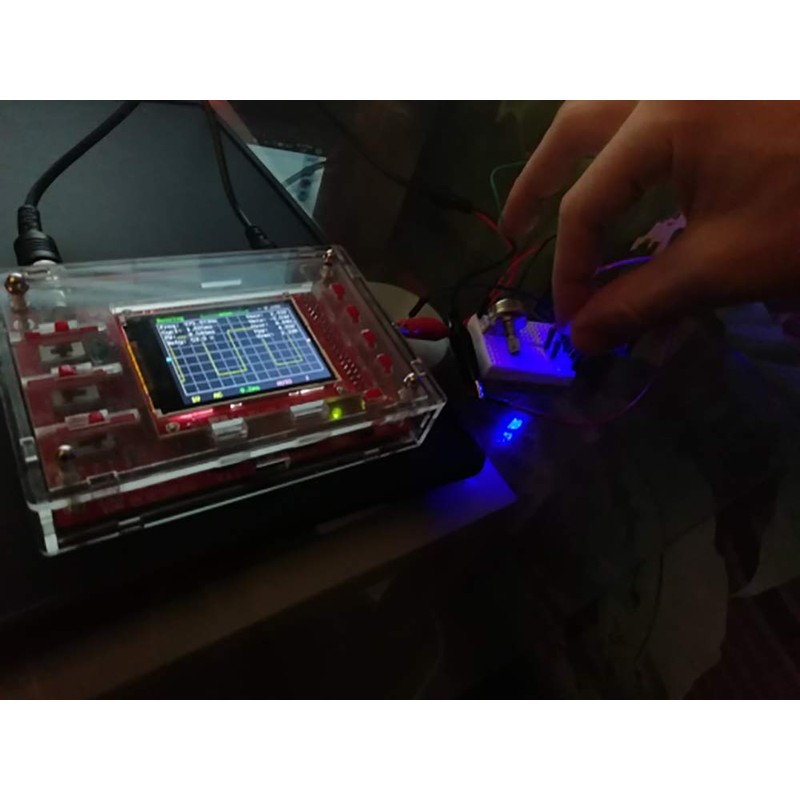 DSO 138 Oscilloscope Kit Open Source with Probe 2.4" TFT