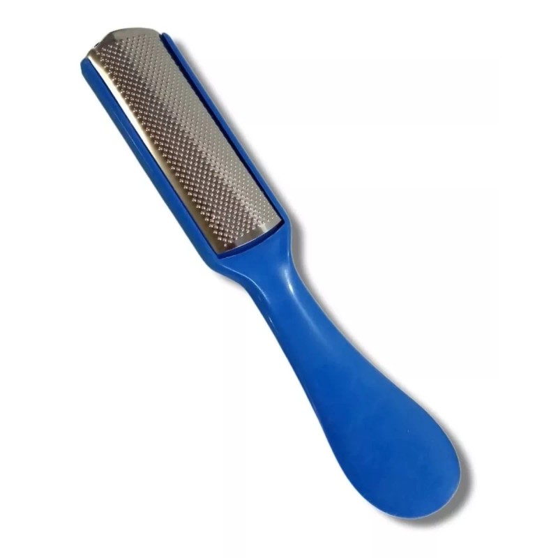 Lima Doble Cara Acero Inoxidable Para Exfoliar Pies Spa