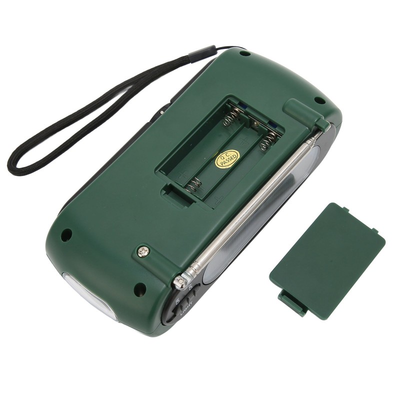 Hand Crank Radio Portable Practical LED Torch Outdoor Multi Band