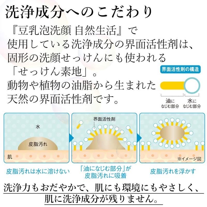 Tofu no Moritaya Soy Milk Foam Face Cleansing Natural Life,