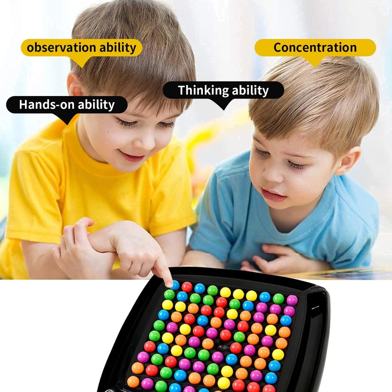 Intellectual Chessboard - Dual Duel, Intellectual Chess Board, Rainbow Ball