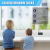 Sliding Window Locks (10 Pack), Window Locks for Up and