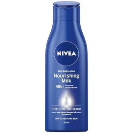 NIVEA Rich Nourishing Body Lotion, Dry To Very Dry Skin 250 ml (Pack of 2) Deep Nourishment Formula for Dry and Very Dry Skin, Enriched with Shea Butter and Serum, Provides Comfort and Softness