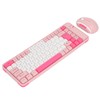 Keyboard and Mouse Combo 84 Keys QWERTY Layout USB Receiver