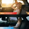 Car Window Shades,2 Pack Breathable Rear Side Window Covers Screen