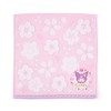 Sanrio 965324 Sakura Design Series Petite Towel, Kuromi, Kuromi, 9.8