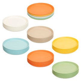 Betzold Plate Set – 6 Pieces – Shatterproof & Dishwasher Safe – Made of Organic Plastic