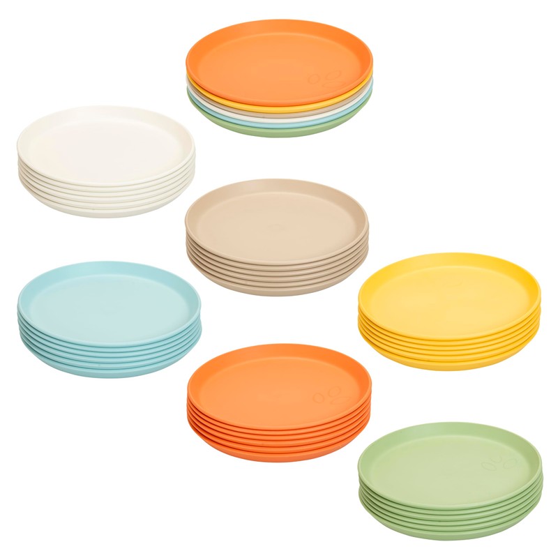 Betzold Plate Set – 6 Pieces – Shatterproof & Dishwasher