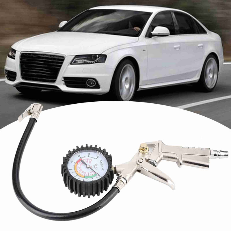 PC 8508 Multifunctional Car Automobile Tyre Pressure Gauge Inflator Pump