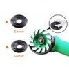 （9pcs) Angle Grinder Nut ＆ Angle Grinder Wrench Set，Premium Flange