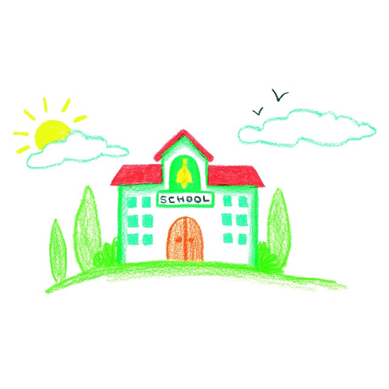 Jovi – Assorted Box of 16 Wax Crayons with Sharpener