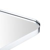 GRACTO 30 x 40'' Chrome Rectangle Bathroom Vanity Mirror for