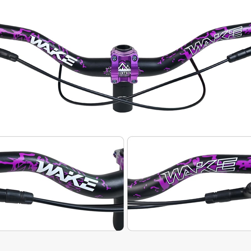 WAKE Bike Handlebar 31.8 × 720/780 mm Extra Long Wide
