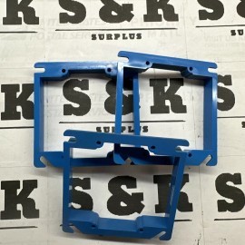 Carlon A420 4-Inch Square Non-Metallic ENT Box Extender, 1/2 Inch Rise, Lot of 3