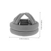 Operitacx Sleep Cap for Elderly Adjustable Protective Headgear Soft Head
