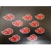 10 Pack Akatsuki Symbol Naruto Sticker Vinyl Decal Windows Waterproof!