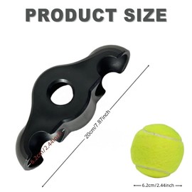 Indoor Bike Trainer Support Accessories, Stationary Bike Stand Core Rocker Feet, Shock Absorbing, Anti-Slip Natural Riding Set for Bicycle Trainer (2)